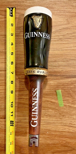 Guinness beer tap handle - guinness,