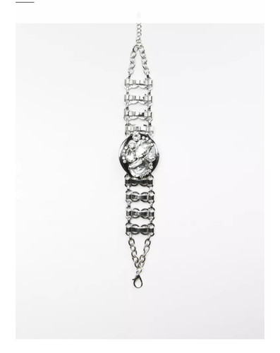 Zara gem choker necklace - ,
