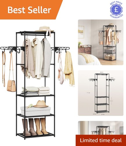 Portable open wardrobe - wardrobe, with