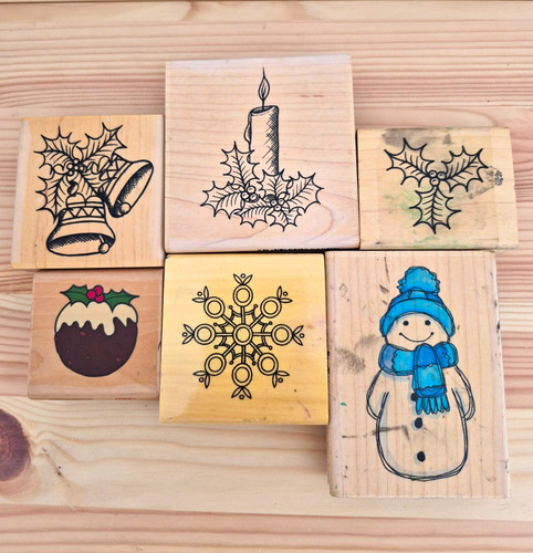 Vintage christmas wooden - vintage,