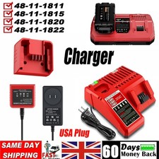 Charger For Milwaukee for M18 18V 18Volt Extended Capacity Battery XC 48-11-1860