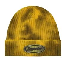 Hyperdrive Trapstar Beanie - Olive/Yellow Tie Dye DEADSTOCK (BNIB) 