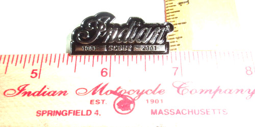 Indian scout pin old biker - indian,