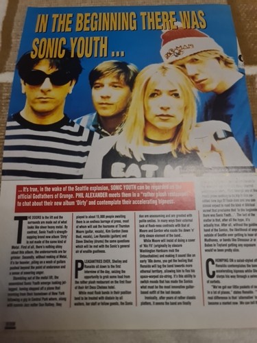 Vintage sonic youth - sonic,