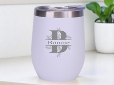 Personalised initial 12oz - personalised,