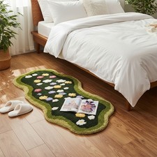 Cute Flower & 3D Moss Bathroom