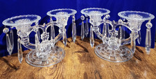 Vintage Pair Crystal Double
