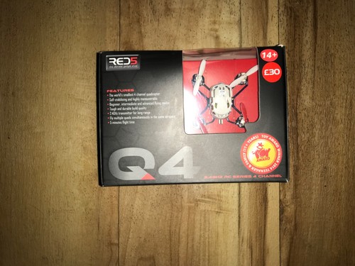 Red quadcopter and - 5,