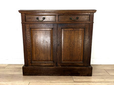 CUPBOARD Vintage Dark Oak