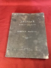 Rare JAGUAR SERVICE MANUAL