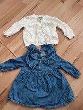 Primark denim dress & cream