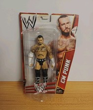 WWE CM Punk Wresling Action Figure Basic Signature Series 5 2012 New And Sealed 