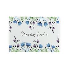 Floral small glass worktop - floral,