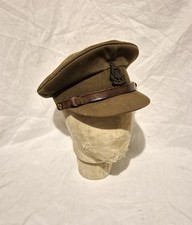 Original WW2 British Army RAOC Royal Army Ordnance Corps Officer Peaked Cap