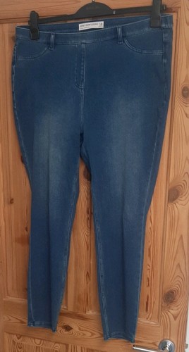 Ladies jersey denim leggings - jersey,