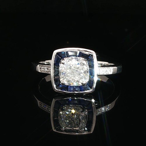 00ct cushion labgrown - 1.00ct,