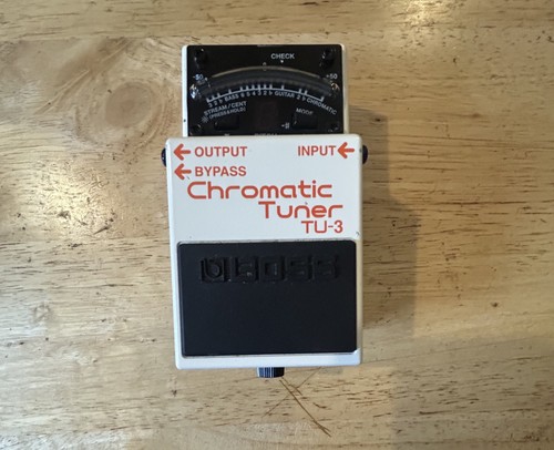 Boss tu3 chromatic tuner pedal - tuner,