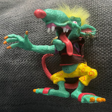 Vintage Xtreme Pets Tar Rat Fiend Action Figure (one arm missing)