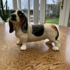Coopercraft Vintage Basset Hound Dog Figurine Ornament. Excellent Condition