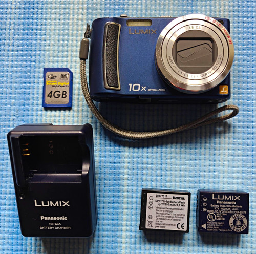 Panasonic lumix dmc tz5 blue - panasonic, dmc-tz5
