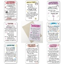 Wallet Card Inspired Words Keepsake Sentimental Inspirational Family Gift Cards❤