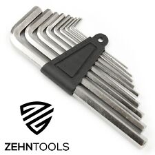 9PC HEX ALLEN KEYS WRENCH SET LONG ARM REACH IN PLASTIC HOLDER METRIC 1.5 - 10MM