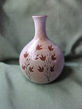 Hand Decorated Pottery Vase