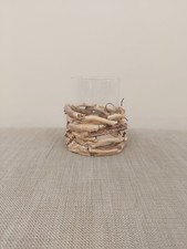 Next Brown Driftwood Candle Holder Hurricane Log Lantern Candelabra Home Decor