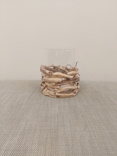 Next brown driftwood candle - next,