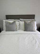 Next Double Headboard Grey