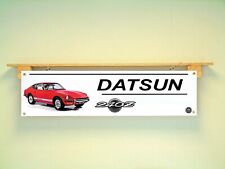 Datsun 240z BANNER Classic Japanese Car Garage Car Workshop Wall Display
