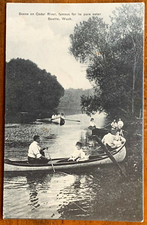 Washington WA Seattle, Canoe