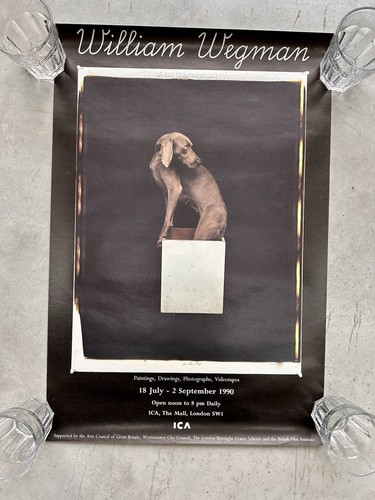 Vtg original william wegman - william,