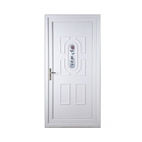 Upvc door qd03 white - upvc,