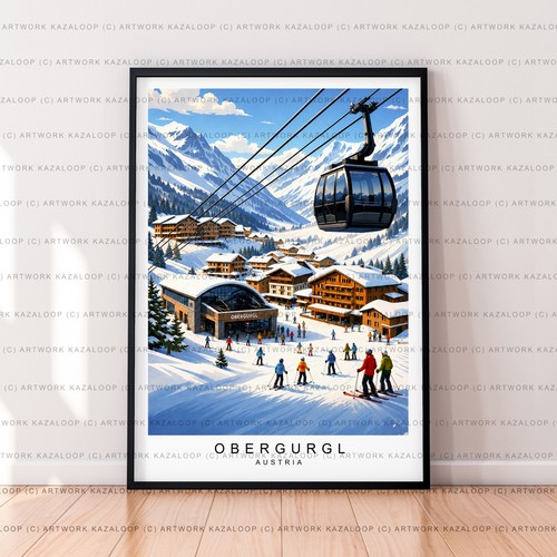 Obergurgl austria unframed - obergurgl,