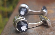 Montblanc Silver Cufflinks Set