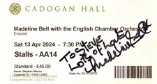 MADELINE BELL - CADOGAN HALL -