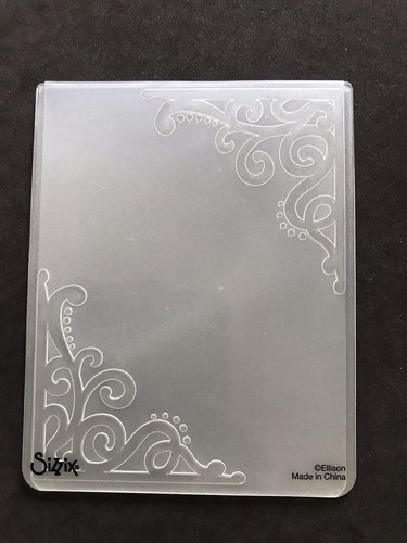Swirl flourish dot corners