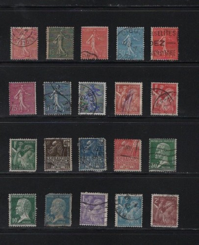 France lot 736 old - , used.