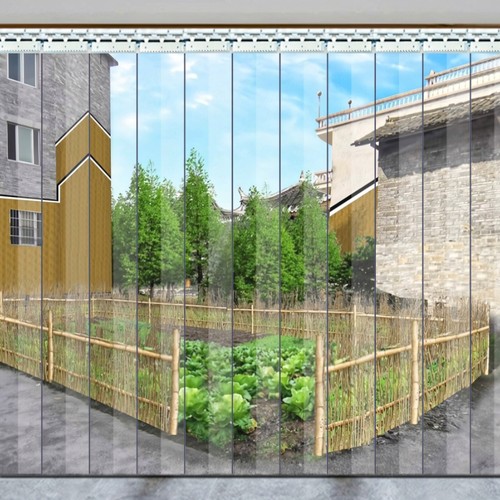 Clear strip curtain pvc - strip,