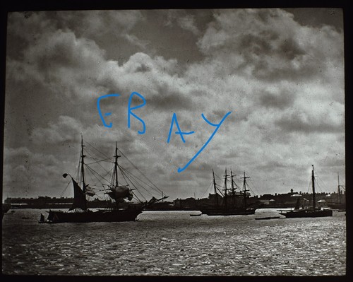 Rigged ships portsmouth - rigged, in