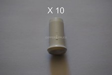 10 x 22MM JOHN GUEST PLAIN INSERTS. plumbing job lot/ speedfit/pushfit.