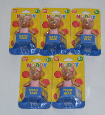 Retro Bandai 2009 Noddy Tessie Bear 2.5" Figures x 5 - BRAND NEW & SEALED