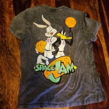 vintage space jam t shirt xs