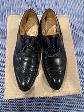 John Lobb Black Oxford Shoes