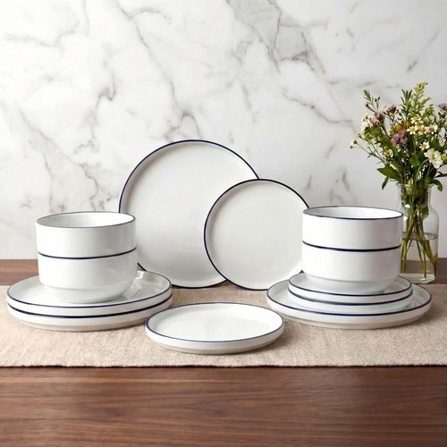 12pc porcelain crockery dinner - crockery,