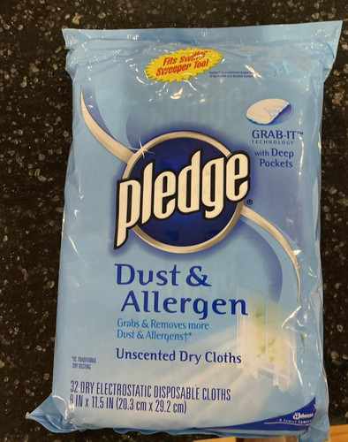 Pledge grab dust allergen - dust,