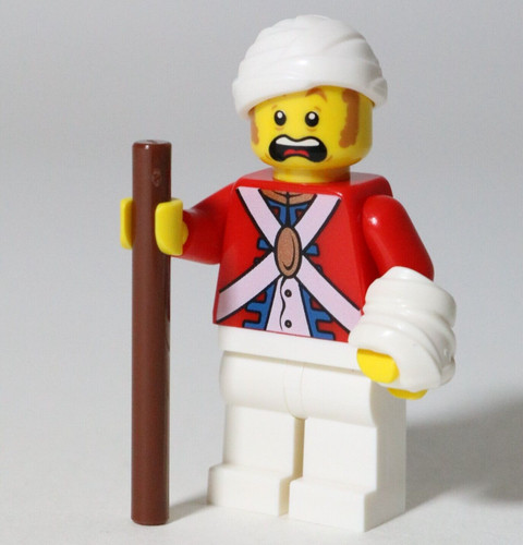 Lego injured redcoat soldier - lego,