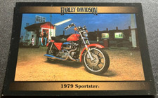 #56 1979 XLH-1000 Sportster - Harley-Davidson Series 1 Collector's Trading Card