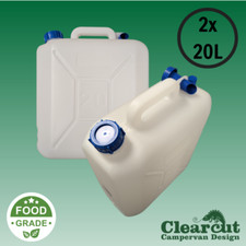  2 x 20l Water Containers